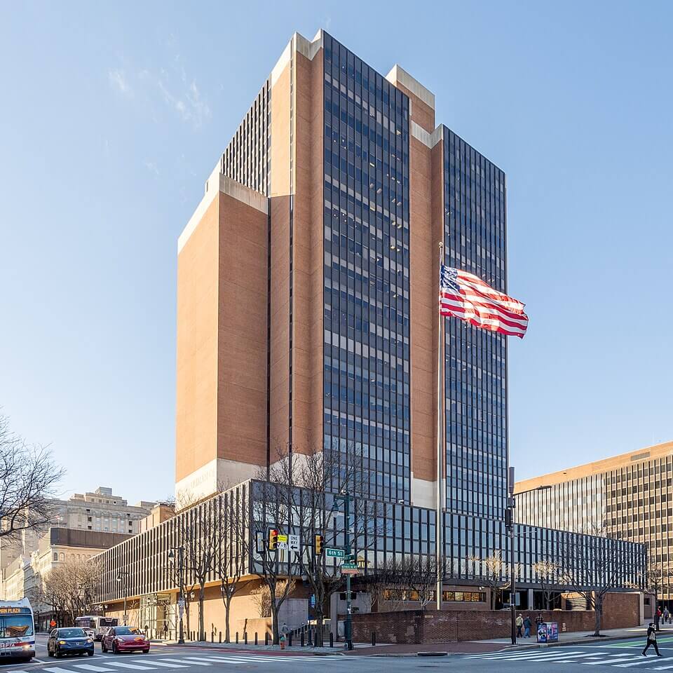 United States Courthouse, Philadelphia — home of the Third Circuit Court of Appeals
