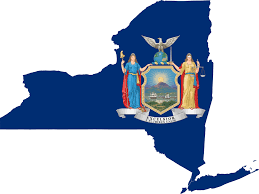 New York state map